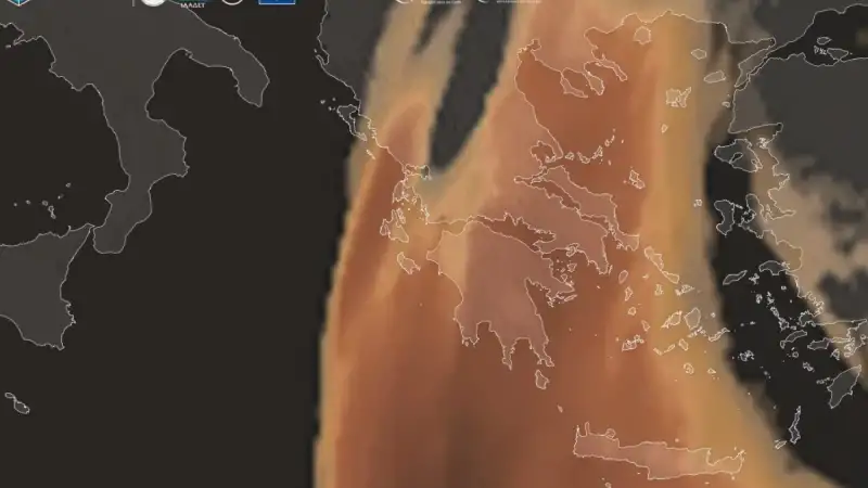 Τρελαίνεται ο καιρός: Λασποβροχές, αφρικανική σκόνη και 20άρια – Η πρόγνωση Τσατραφύλλια για το νέο 48ωρο