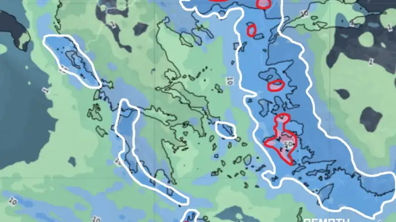 Καιρός: «Δεκαήμερο βροχών» προ των πυλών – Η Πέμπτη η πιο επικίνδυνη ημέρα
