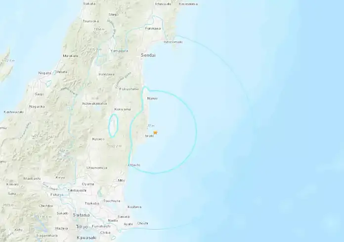 Ιαπωνία: Σεισμός 5,8 Ρίχτερ στην Φουκουσίμα