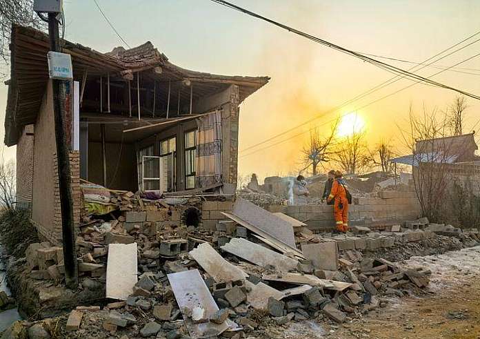 Κίνα: Περισσότεροι από 110 νεκροί μετά από ισχυρό σεισμό 6,2 Ρίχτερ
