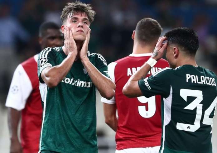 Άτυχος ο Παναθηναϊκός. Ηττήθηκε από την Μπράγκα και αποκλείστηκε από τους ομίλους του Champions League.