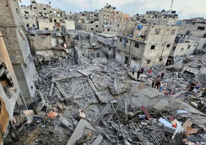 Γάζα: Θρήνος και απελπισία στη βομβαρδισμένη Τζαμπάλια – Παντού νεκροί και χαλάσματα