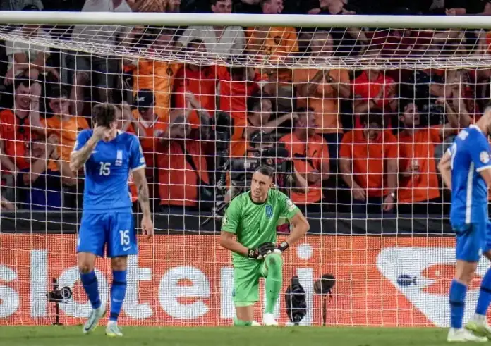 Ολλανδία – Ελλάδα 3-0: Ήττα χωρίς καμία αντίσταση