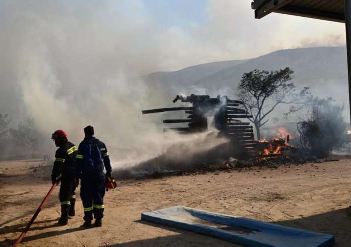 Συνελήφθη άνδρας που κατηγορείται για τη μεγάλη πυρκαγιά στο Λασίθι