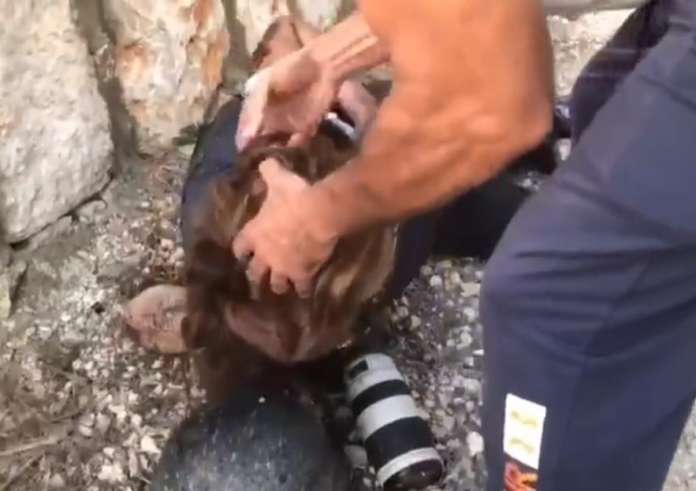 Λίβανος: Η στιγμή που σκάει ρουκέτα σε δημοσιογράφους - Πληροφορίες για έναν νεκρό και 5 τραυματίες