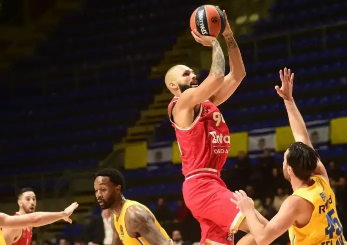 Μακάμπι Τελ Αβίβ – Ολυμπιακός 91-94: 5η συνεχόμενη νίκη για τους κόκκινους