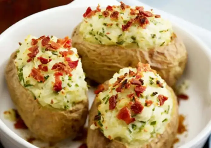 Εύκολη συνταγή για vegan γεμιστές πατάτες