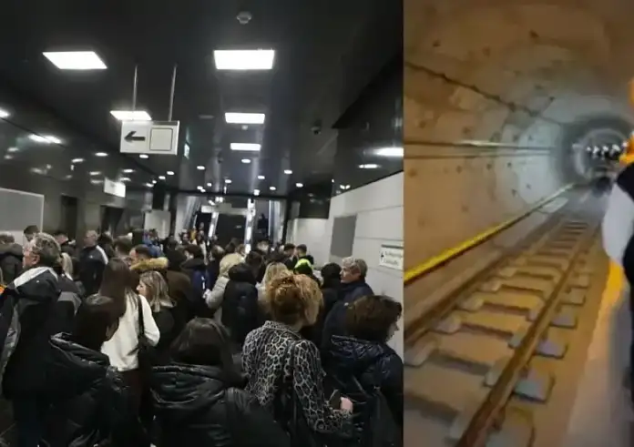 Μετρό Θεσσαλονίκης: Πολιτική κόντρα με φόντο τη βλάβη - Ακινητοποιήθηκε συρμός, με τα πόδια έφτασαν στην αποβάθρα οι επιβάτες