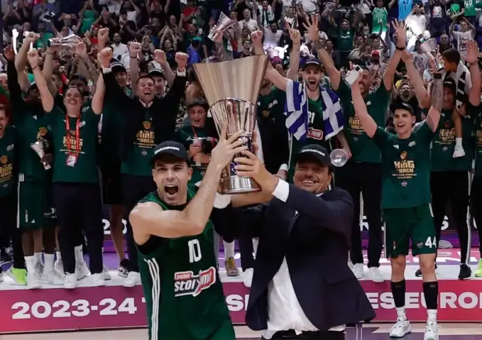 Παναθηναϊκός: Σλούκας και Αταμάν σήκωσαν μαζί το 7ο ευρωπαϊκό