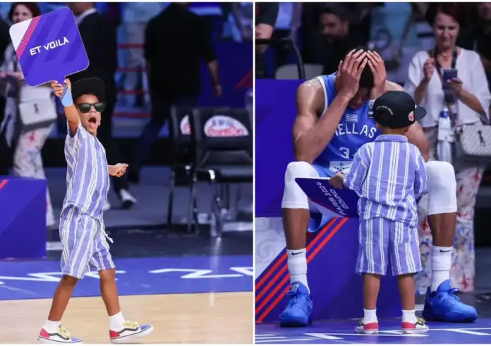 Γιάννης Αντετοκούνμπο: Οι φωτογραφίες με τους γιους του μετά την πρόκριση στους Ολυμπιακούς Αγώνες