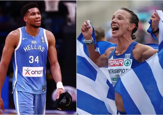 Ανατροπή με τους σημαιοφόρους στους Ολυμπιακούς Αγώνες: Αντετοκούνμπο και Ντρισμπιώτη στην τελετή έναρξης