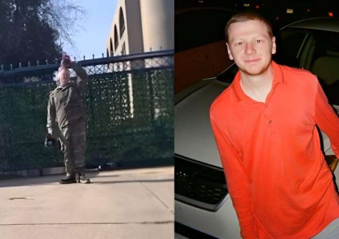 Αμερικανός στρατιωτικός αυτοπυρπολήθηκε μπροστά στην πρεσβεία του Ισραήλ – «Δεν θα γίνω συνένοχος στη γενοκτονία, λευτεριά στην Παλαιστίνη!»