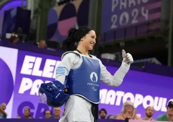 Δεύτερο μετάλλιο για την Ελλάδα στους Παραολυμπιακούς στο Παρίσι – «Χάλκινη» η Ελένη Παπασταματοπούλου στο τάε κβον ντο