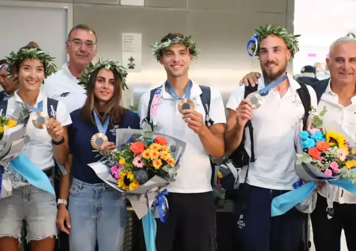 Στην Ελλάδα με τα χάλκινα μετάλλιά τους οι Κόντου – Φίτσιου και Παπακωνσταντίνου – Γκαϊδατζής