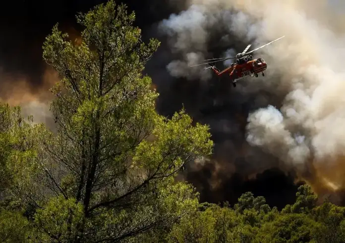 Φωτιά τώρα στα Χανιά – Μήνυμα του 112