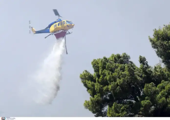 Χαλκιδική: Υπό έλεγχο η φωτιά στη Βουρβουρού – Παραμένουν ισχυρές πυροσβεστικές δυνάμεις στο σημείο