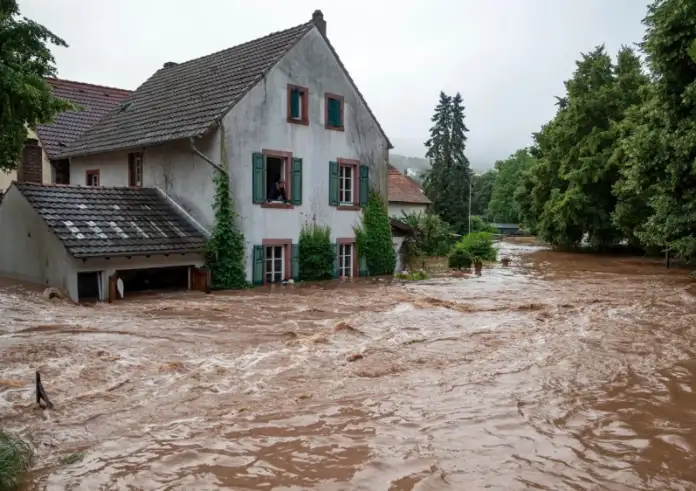 Γερμανία: Οι «πλημμύρες του αιώνα» στο Ζάαρλαντ - Εκατοντάδες άνθρωποι εγκαταλείπουν τα σπίτια τους