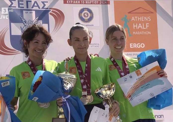 Ημιμαραθώνιος Αθήνας: Πανελλήνια ρεκόρ για Νίκο Σταμούλη και η Αναστασία Μαρινάκου