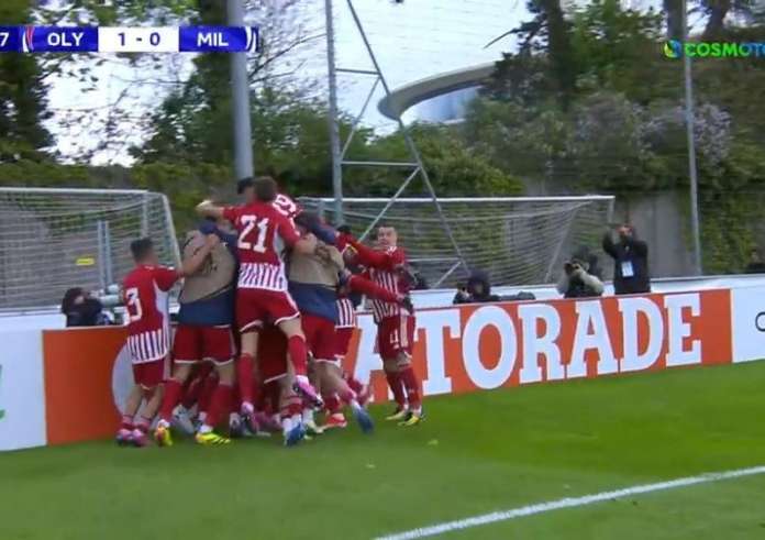 Ολυμπιακός - Μίλαν 3-0: Τα θρυλικά πιτσιρίκια στην κορυφή της Ευρώπης - Δείτε τα βίντεο