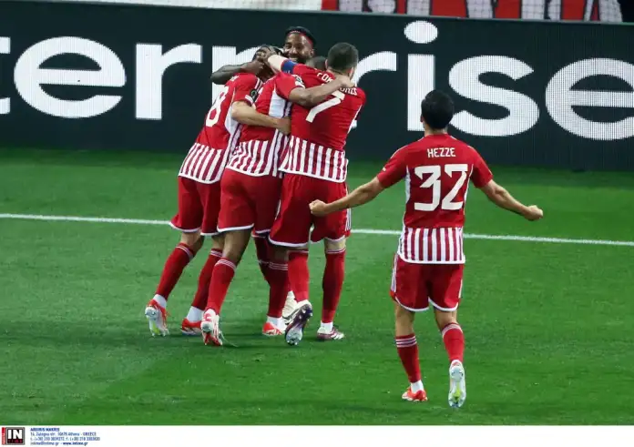 Ολυμπιακός – Άστον Βίλα 2 - 0. Δείτε τα γκολ του Ελ Κααμπί