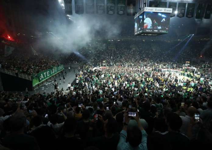 Παναθηναϊκός: Πρόστιμο από την Euroleague για την είσοδο των φιλάθλων στο παρκέ