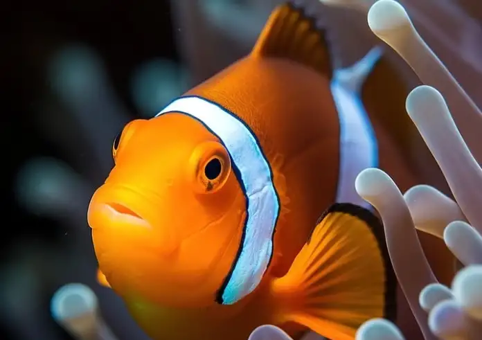 Θυμωμένο ψάρι κλόουν κουτουλάει δύτη προστατεύοντας τα μωρά του - Βίντεο