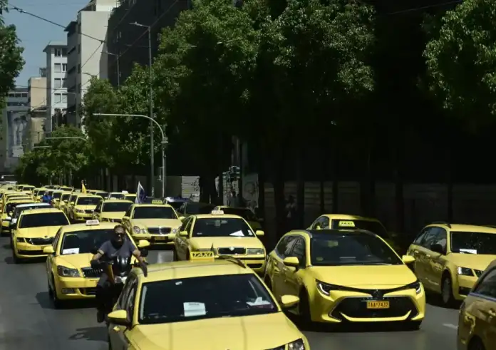 Απεργία στα ταξί στην Αττική την Δευτέρα 9 Σεπτεμβρίου 2024