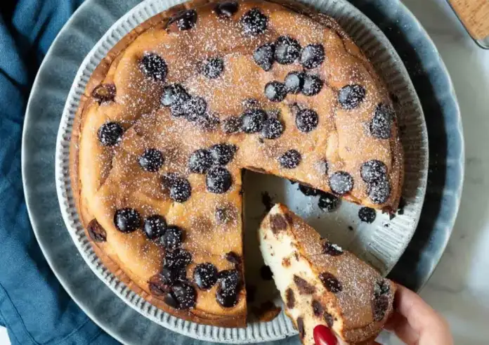 Ακαταμάχητο κέικ με ρικότα και χωρίς αλεύρι στο air fryer