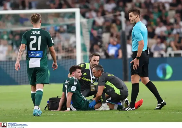 Παναθηναϊκός: Νοκ-άουτ ο Ιωαννίδης με θλάση στον προσαγωγό για 3-4 εβδομάδες