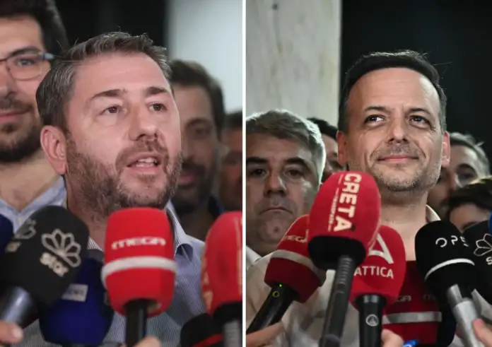 ΠΑΣΟΚ: Η απόλυτη «μάχη» ανάμεσα σε Ανδρουλάκη και Δούκα για τον β’ γύρο – Ποια στρατηγική θα ακολουθήσουν