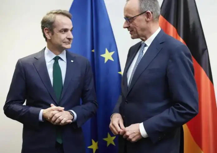 Μητσοτάκης - Μερτς: Κατανόηση αλλά όχι συμφωνία για το μεταναστευτικό, δεν τα βρήκαν για πρόσθετη χρηματοδότηση