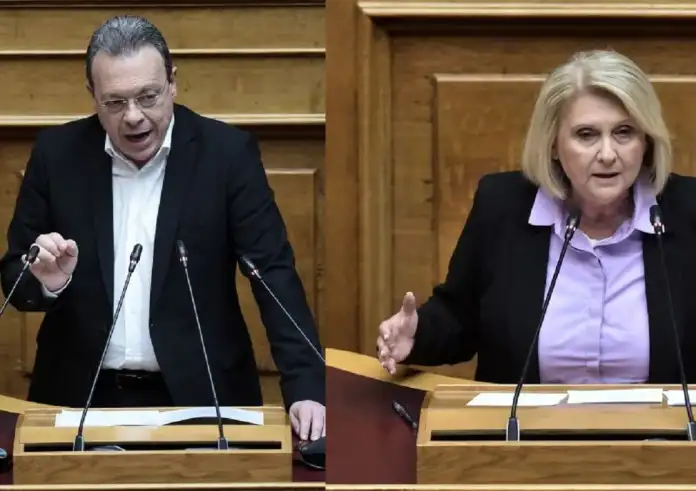 Καβγάς Φάμελλου – Βούλτεψη στη Βουλή. Βίντεο