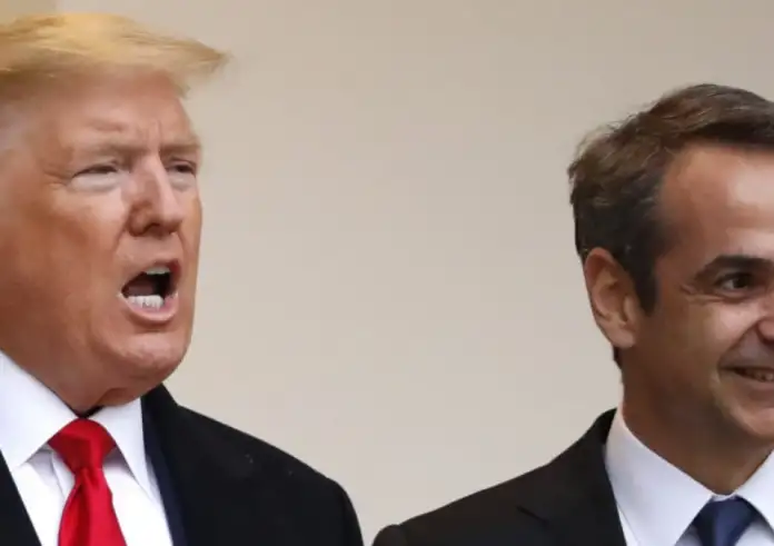 Θετικός ο Τραμπ στην πρόταση Μητσοτάκη για win-win συμφωνία μεταξύ ΗΠΑ και ΕΕ – Εκτιμώ τα σχόλιά του