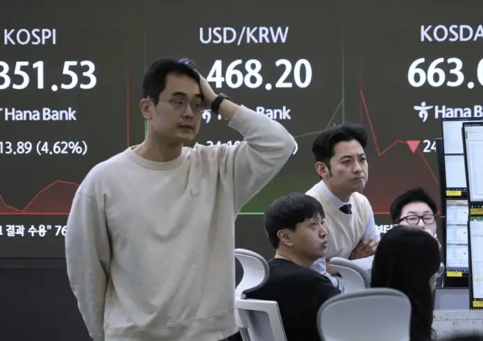 Δασμοί Τραμπ: Σε ελεύθερη πτώση τα ευρωπαϊκά χρηματιστήρια – «Βουτιά» 6,76% για τον Γενικό Δείκτη Τιμών – «Σεισμός» στις διεθνείς αγορές