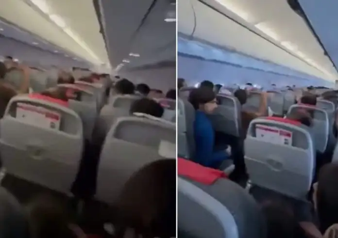 Πακιστάν: Επιβάτες ουρλιάζουν λόγω των αναταράξεων – Απίστευτο βίντεο