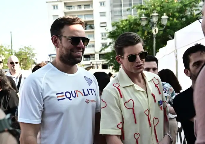 Στο Athens Pride ο Κασσελάκης μαζί με τον Τάιλερ: «Θέλουμε ορατότητα και αποδοχή»