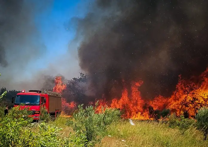 Αλιβέρι: Σύλληψη 60χρονου για τη φωτιά στην περιοχή