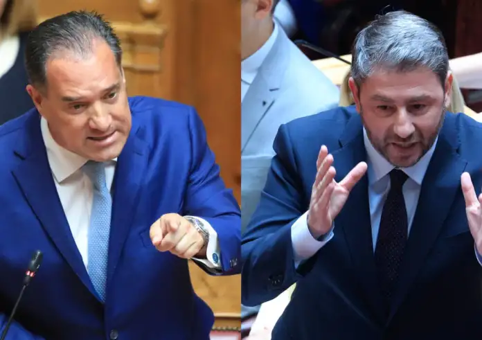 Ανδρουλάκης – Γεωργιάδης: Καβγάς στη Βουλή με βαριά υπονοούμενα