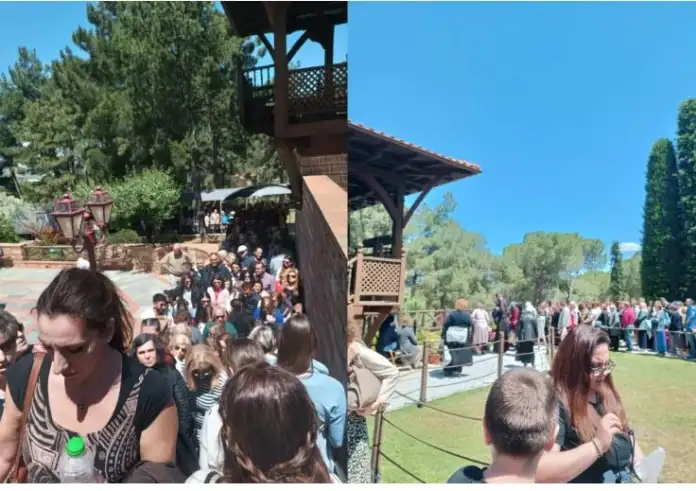 Ουρές πιστών στην Σουρωτή για τη γιορτή του Αγίου Παϊσίου – Δείτε βίντεο