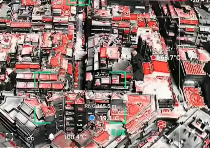 Καύσωνας: Βράζει το τσιμέντο στο κέντρο της Αθήνας – 68 βαθμοί στο έδαφος του Λυκαβηττού