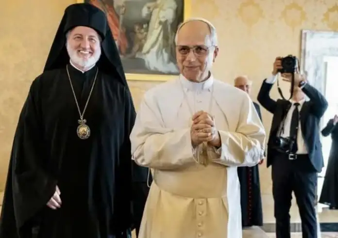Αρχιεπίσκοπος Αμερικής Ελπιδοφόρος: Συνάντηση του με τον πάπα Λέοντα ΙΔ’