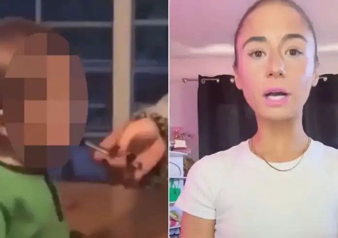 Σάλος με την influencer Fiona Jordan – Έβαλε παιδί να καπνίσει ηλεκτρονικό τσιγάρο σε βίντεο