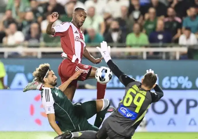 Παναθηναϊκός – Ολυμπιακός 1-1: Ο Ελ Κααμπί «πάγωσε» τη Λεωφόρο στο 92’