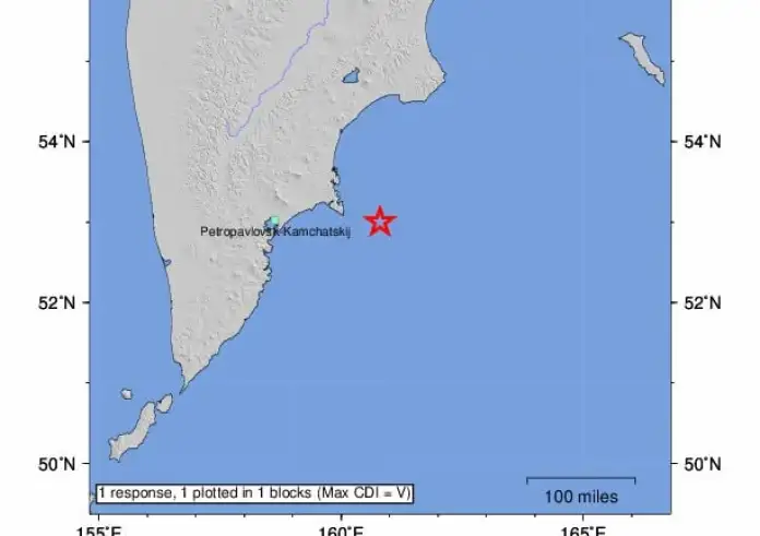 Σεισμός 7,8 Ρίχτερ στην Καμτσάτκα – Προειδοποίηση για τσουνάμι σε Ειρηνικό και Αλάσκα