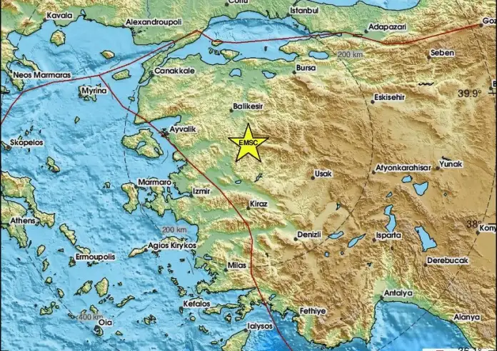 Ισχυρός σεισμός 6 Ρίχτερ στην Τουρκία – Αισθητός σε Κωνσταντινούπολη και νησιά του Αιγαίου
