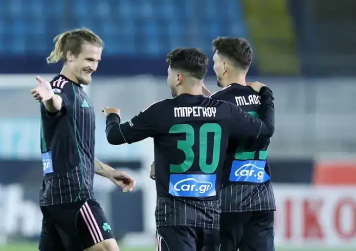 Ατρόμητος – Παναθηναϊκός 1-2: Νίκη με ανατροπή στο Περιστέρι