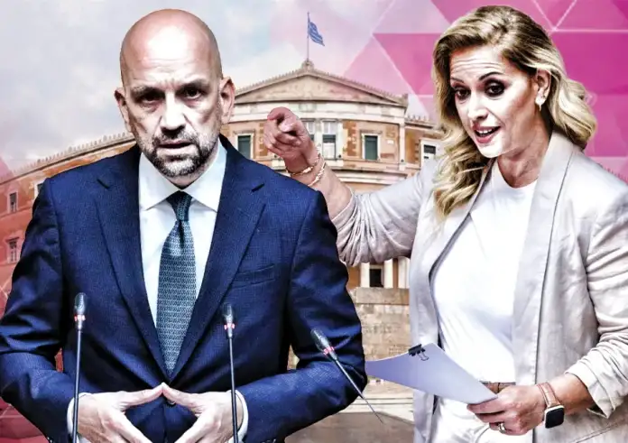 Ένταση στη Βουλή: «Αν ξαναγελάσεις θα σου σπάσω τα μούτρα!» – Η απειλή της Ραλλίας Χρηστίδου σε Κώστα Μπάρκα
