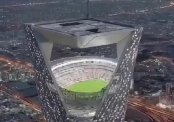 Η Σαουδική Αραβία ετοιμάζει γήπεδο-θαύμα σε ουρανοξύστη – Θα αιωρείται 350 μέτρα πάνω από το έδαφος