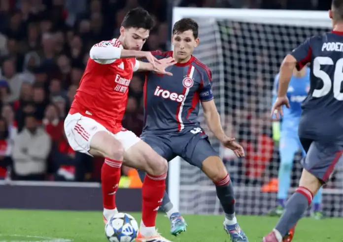 Μαχητικός αλλά ηττημένος: Ολυμπιακός λύγισε στο Λονδίνο με 2-0 από την Άρσεναλ