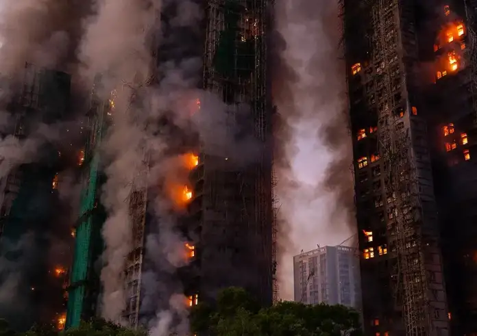 Τραγωδία στο Χονγκ Κονγκ: Ουρανοξύστες με 2.000 διαμερίσματα, παραδομένοι στις φλόγες